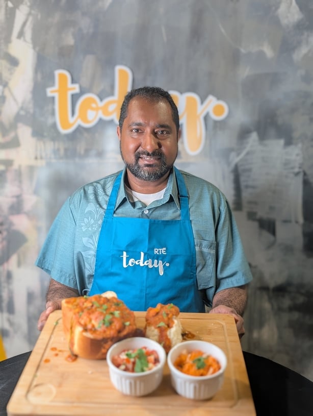 Gerald Daniels profile with dish