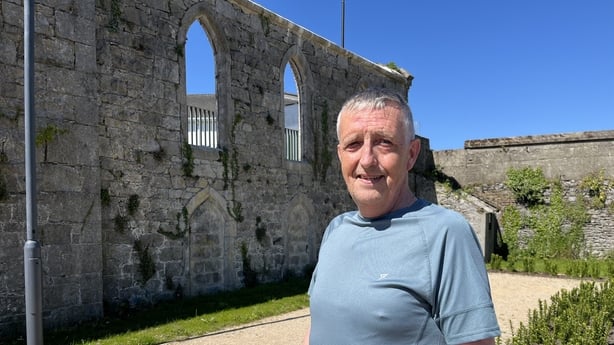 Martin Lawless stands at the Presentation Convent, Portlaoise