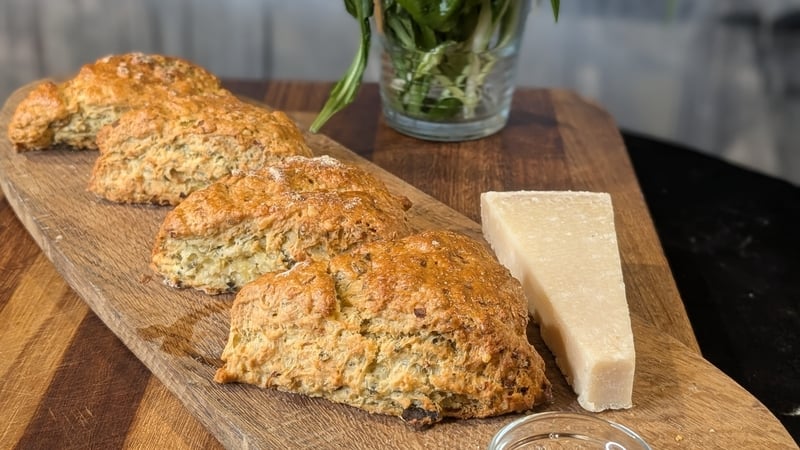 Margaret's Dillisk Scones & Wild Garlic Pesto