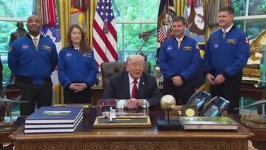 US will release UFO files soon, Trump says as he meets Artemis II crew