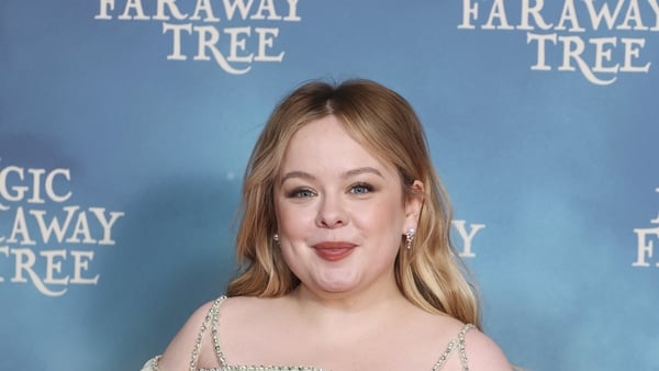 Irish actress on red carpet in London