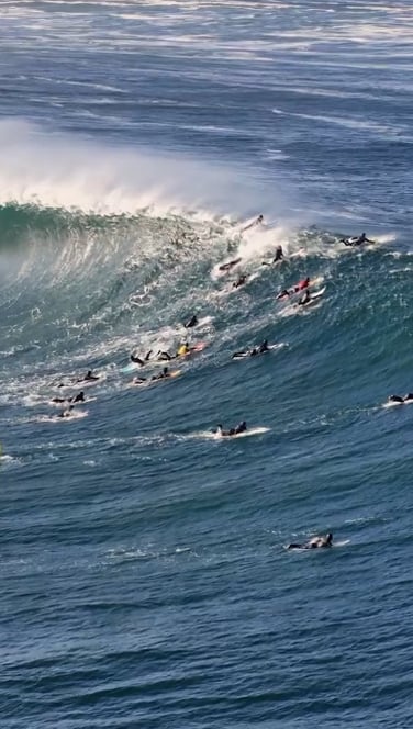 Big waves in Mullaghmore