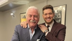 Marty talks to the fantastic Michael Bublé show image