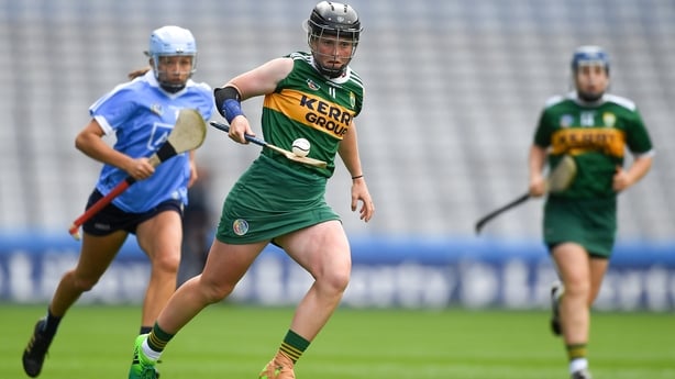Collins in action for Kerry against Dublin in the 2018 junior All-Ireland final