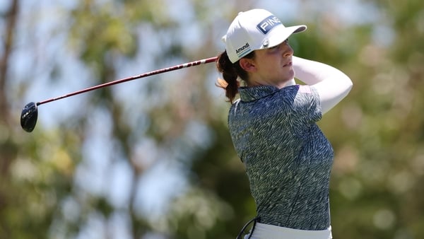 PLAYA DEL CARMEN, MEXICO - APRIL 30: Lauren Walsh of Ireland plays her shot from the 11th tee during the first round of the Mexico Riviera Maya Open at Mayakoba 2026 at El Camaleon at Mayakoba on April 30, 2026 in Playa del Carmen, Mexico. (Photo by Ishik