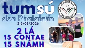 Tús Áite: Snámh chun airgead a thiomsú i gcóir scoil i nGaza show image