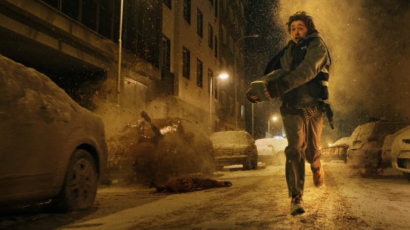 Austin Abrams fights for survival in new Resident Evil