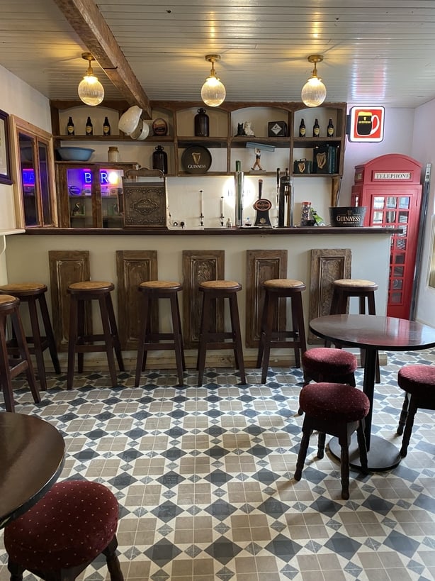 An Irish pub