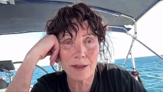 'I'm totally here in my own right.' says sister of President Connolly from aid flotilla