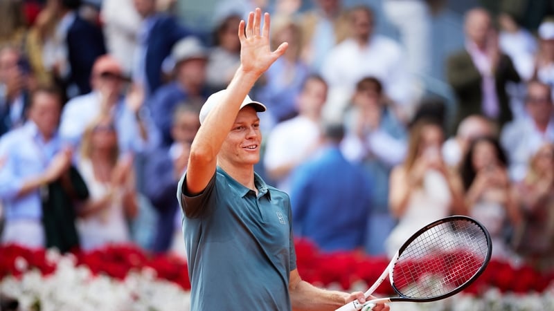 Sinner storms into Madrid final to break Djokovic record