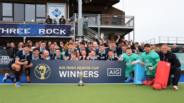 Lisnagarvey after winning 2026 AIG Irish Senior Cup title