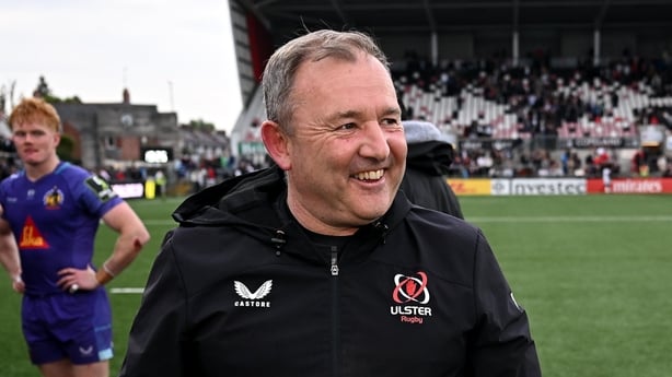 2 May 2026; Ulster head coach Richie Murphy after the EPCR Challenge Cup semi-final match between Ulster and Exeter Chiefs at Affidea Stadium in Belfast. Photo by Ramsey Cardy/Sportsfile