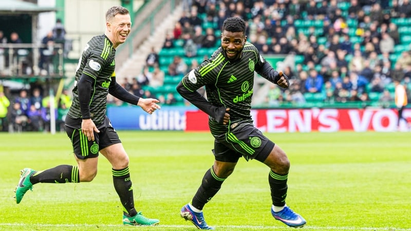 Celtic edge Hibs to go level at the summit
