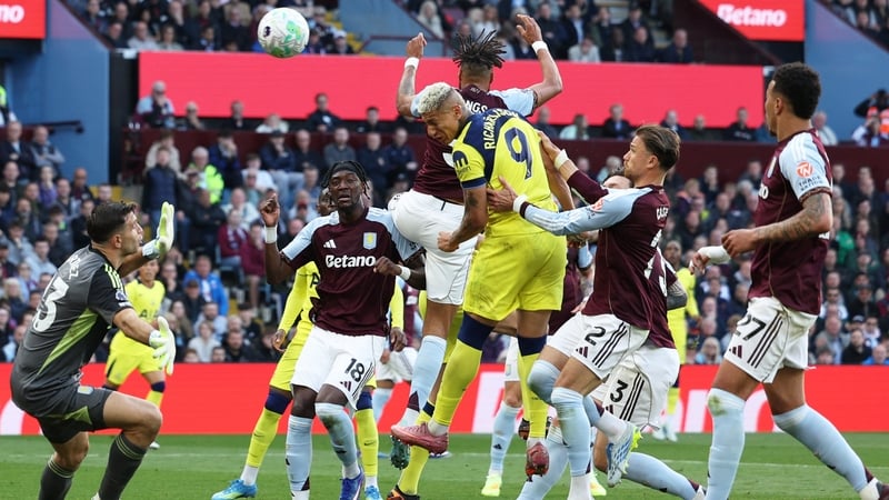 Spurs out of the relegation zone after win at Villa