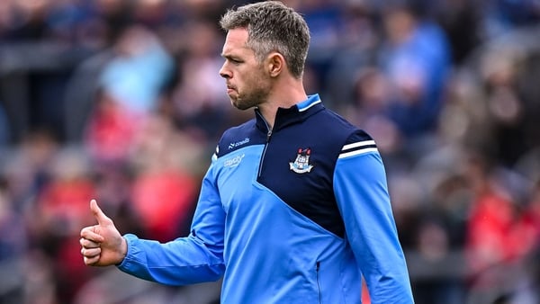 Laois , Ireland - 2 May 2026; Dublin interim manager Dean Rock before the Leinster GAA Football Senior Championship semi-final match between Louth and Dublin at Laois Hire O'Moore Park in Portlaoise, Laois. (Photo By Piaras Ó Mídheach/Sportsfile via Getty