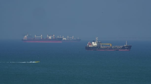  Ateela 2 Oil Tanker boat navigates the sea on Qeshm Island, Iran in the Strait of Hormuz