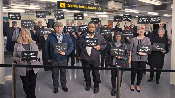 The names of the cast of The Celebrity Traitors Series 2 Photo: BBC