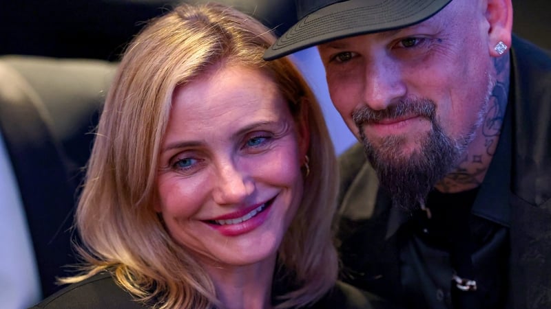Cameron Diaz and Benji Madden share baby joy