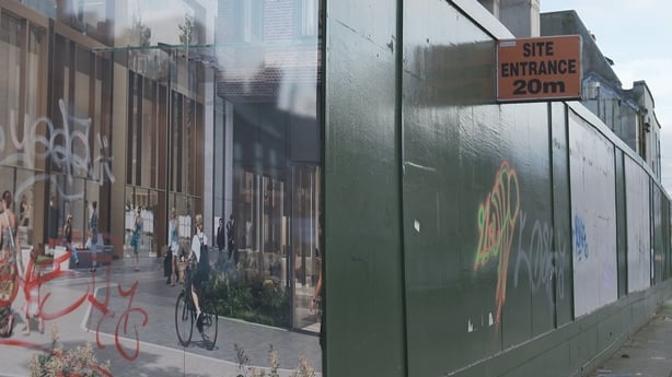 The Camden Yard site under development in Dublin
