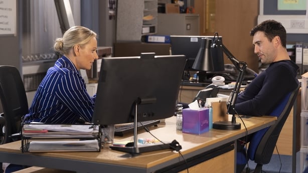 Detectives Lisa Swain (Vicky Myers) and Kit Green (Jacob Roberts) will now team up to try to piece together the events of that fateful night. Photo: Danielle Baguley/ITV