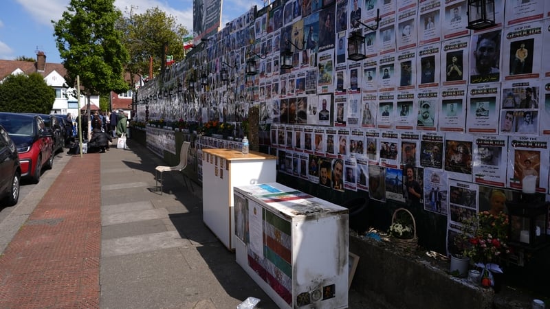 Two arrested over arson attack at London memorial wall