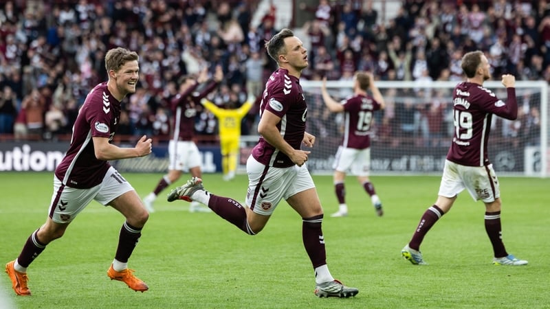 Hearts see off Rangers to remain on title course