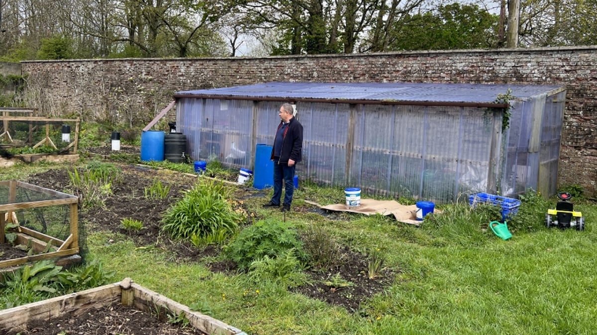 In A Walled Garden In Meath