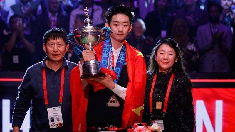 'True champions' - Wu dedicates world title to parents