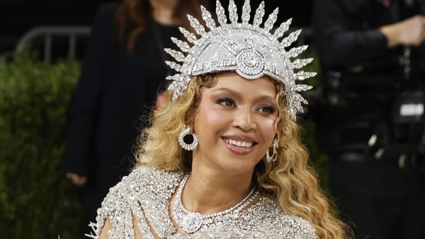Beyoncé makes her first appearance at the Met Gala in a decade