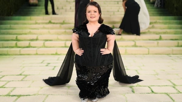 NEW YORK, NEW YORK - MAY 04: Sinéad Burke attends the 2026 Met Gala celebrating "Costume Art" at the Metropolitan Museum of Art on May 04, 2026 in New York City. (Photo by Matt Winkelmeyer/MG26/Getty Images for The Met Museum/Vogue)