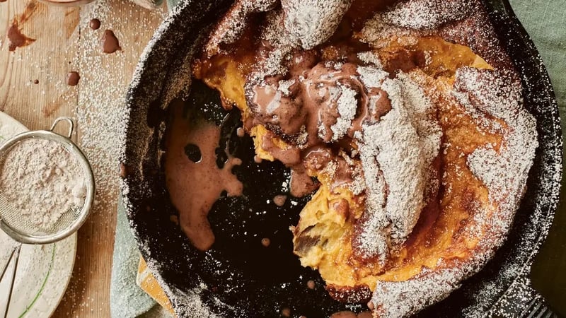 Georgina Hayden’s churros Dutch baby