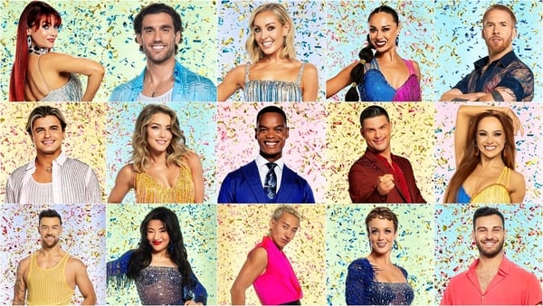 The Strictly Come Dancing line-up of professional dancers Photo: BBC/Ray Burmiston