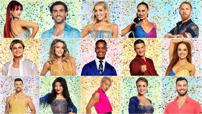 The Strictly Come Dancing line-up of professional dancers Photo: BBC/Ray Burmiston