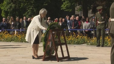 President lays wreath at graves of 1916 Rising leaders
