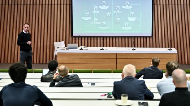 6 May 2026; FAI director of football John Martin during an FAI football media briefing at the Aviva Stadium in Dublin. Photo by Stephen McCarthy/Sportsfile