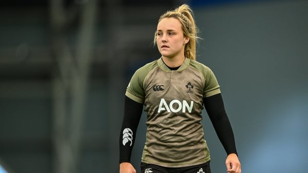 6 May 2026; Aoife Dalton during an Ireland Women Rugby squad training at the IRFU High Performance Centre in Dublin. Photo by Shauna Clinton/Sportsfile