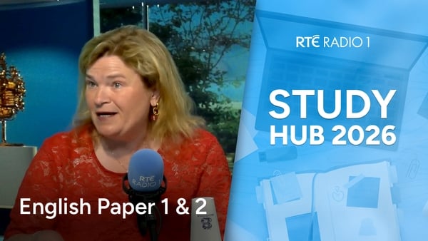 Teacher Clodagh Havel appears on screen with the main text Study Hub 2026 on a blue background.