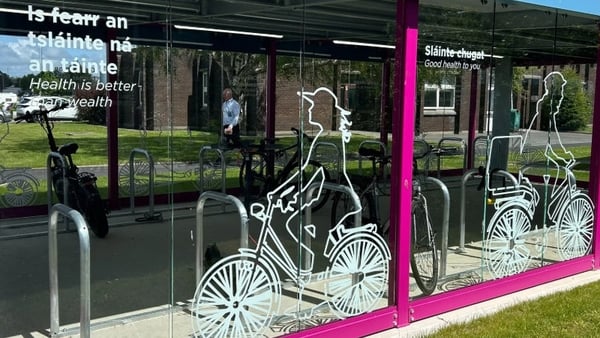 University Hospital Kerry bike shed