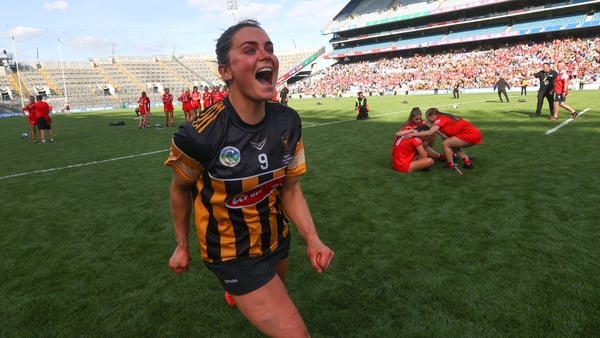 Kilkenny's Katie Power celebrates