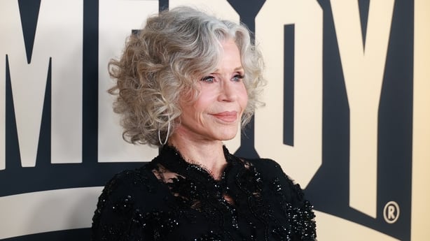 Jane Fonda attends Homeboy Industries hosts 2026 Lo Máximo Awards & Fundraising Gala at JW Marriott Los Angeles L.A. LIVE on 25 April, 2026 in Los Angeles, California. (Photo by Kayla Oaddams/Getty Images)