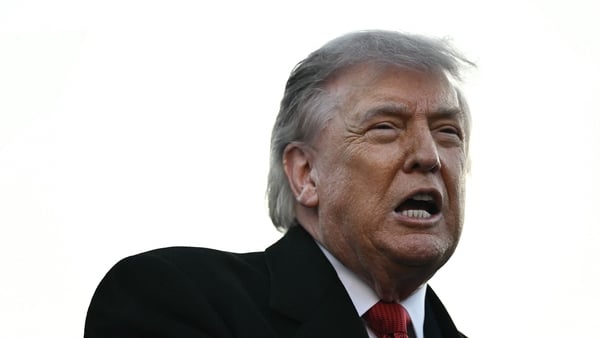 US President Donald Trump