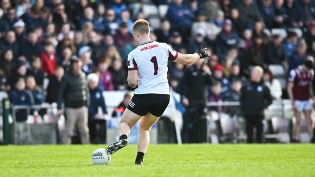 Galway goalkeeper Conor Flaherty