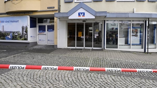 Bank robbery Germany - GETTY