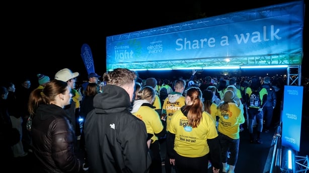 Darkness Into Light startline Phoenix Park