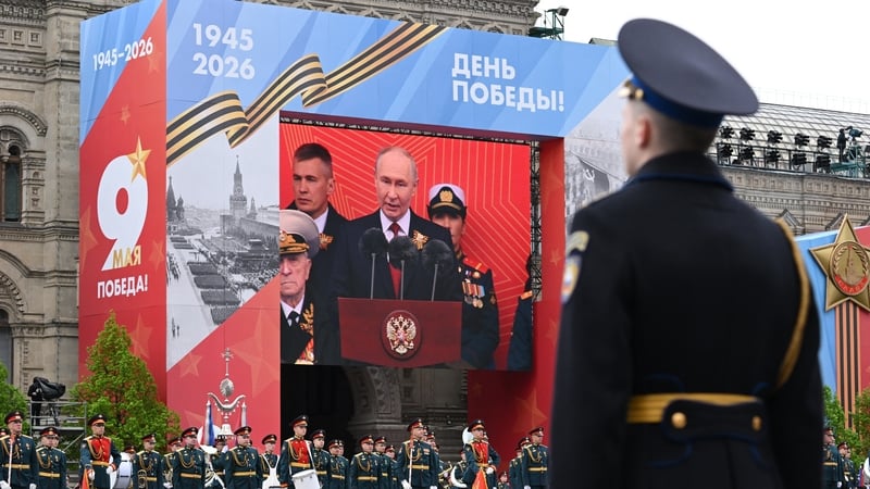 Putin rebukes NATO at scaled-back Victory Day parade