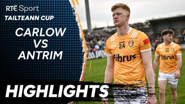 Carlow v Antrim & Waterford v London | GAA Highlights | RTÉ Sport