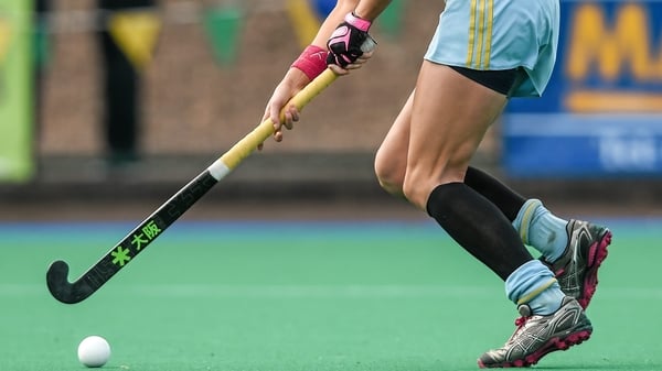 6 April 2014; Nikki Evans, UCD. Irish Senior Women's Hockey League Final, UCD v Railway Union, Banbridge Hockey Club, Banbridge, Co. Antrim. Picture credit: Ramsey Cardy / SPORTSFILE