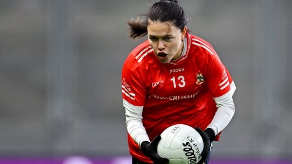 Eva Noone of Kilkerrin-Clonberne during the AIB All-Ireland Ladies Football Club Senior Club Championship final match between Kilkerrin-Clonberne of Galway and St Ergnat’s, Moneyglass of Antrim at Croke Park in Dublin. Photo by Shauna Clinton/Sportsfile