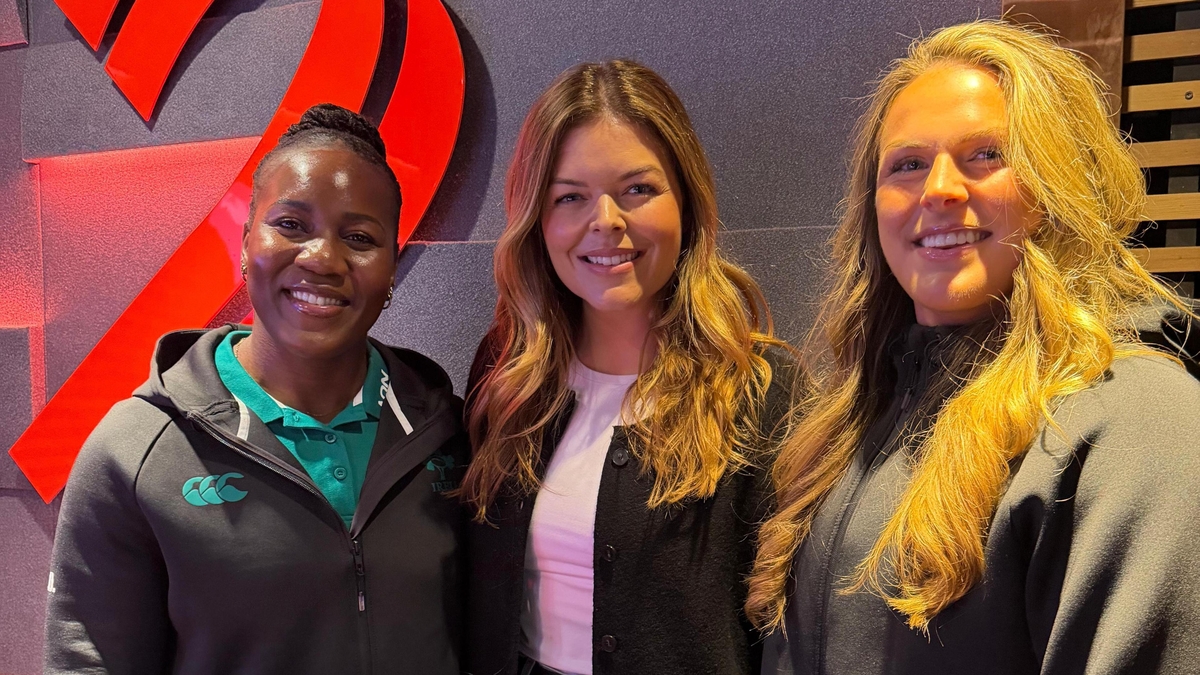 Linda Djougang and Beibhinn Parsons - Women's Six Nations Championship