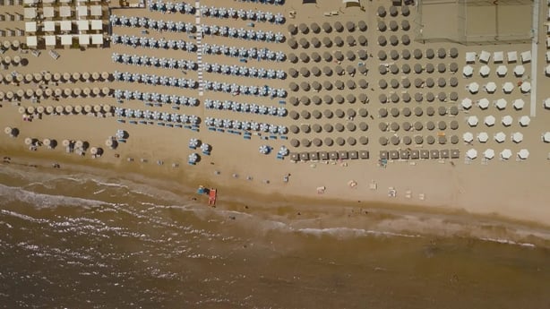 Senigallia's beach, Le Marche (National Geographic/PA)